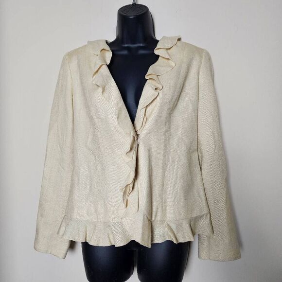 Peck & Peck Vintage Silk Blazer - Picture 1 of 6